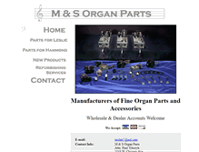 Tablet Screenshot of msorganparts.com